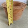 High shallow wooden bowl , Handmade Lathe Turned, Artisan Crafted could be used as trinklet dish. Image 3
