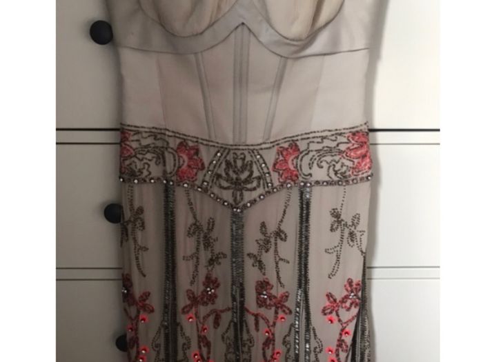 karen millen beaded dress