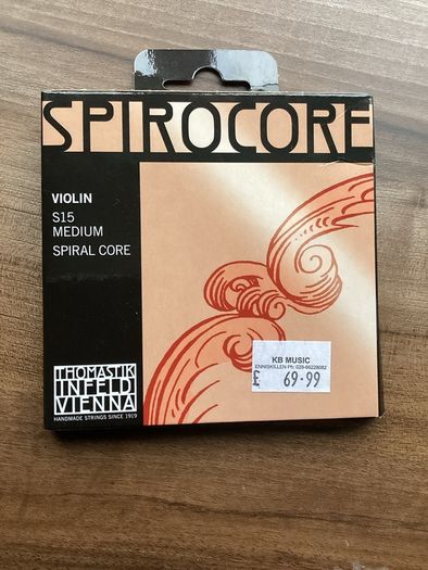 Spirocore 4/4 violin strings