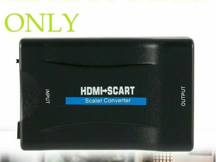 HDMI to SCART Video Audio Upscale Converter AV Signal Adapter DVD TV PS4 A126