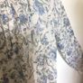 Price includes postage M&S long sleeve blue and white lightweight cotton blouse size 14 Image 4