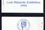 1994 Ireland Cork Philatelic Exhibition Booklet . Contains 2 X 32p Edmund Rice Commemorative Stamps No 71