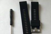 Replacement Watch Strap for Garmin Forerunner 35 - Black  Brand new Soft Silicone Replacement