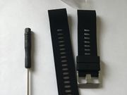Replacement Watch Strap for Garmin Forerunner 35 - Black  Brand new Soft Silicone Replacement