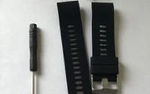 Replacement Watch Strap for Garmin Forerunner 35 - Black  Brand new Soft Silicone Replacement