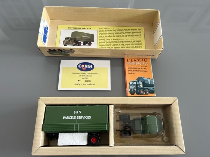 Collection of rare Corgi models
