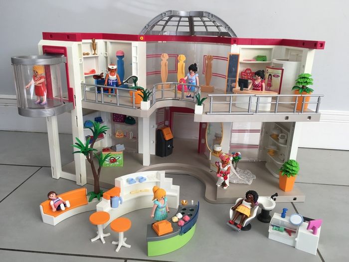 playmobile city life shopping centre