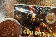 Gold/Copper Combo God of War/Don't Tread on Me.