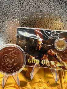 Gold/Copper Combo God of War/Don't Tread on Me.