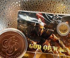 Gold/Copper Combo God of War/Don't Tread on Me.