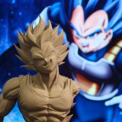3D Printed Vegeta From Dragon Ball Z Figurine