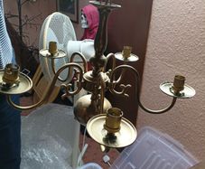 copper ceiling light