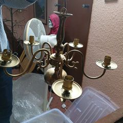 copper ceiling light