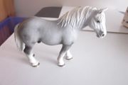 2006 Schleich Percheron Stallion Dapple Grey Horse