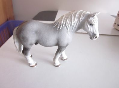 2006 Schleich Percheron Stallion Dapple Grey Horse