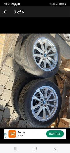 4 tires wheels,