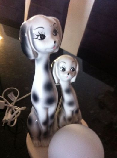 1001 Dalmatians doggie lamp