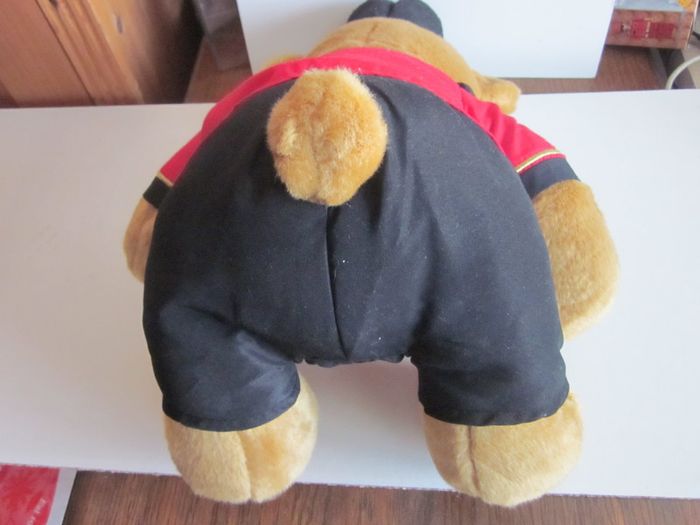 FAO Schwarz Plush Toy Soldier Teddy Bear 15inches