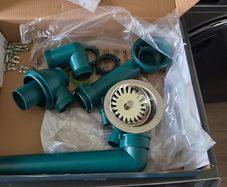 Kitchen sink waste kit plumbing kit (1.5 bowl)