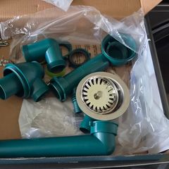 Kitchen sink waste kit plumbing kit (1.5 bowl)