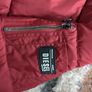 Diesel maroon puff coat Image 8