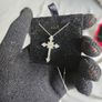 Cross pendant + 925 sliver chain Image 4
