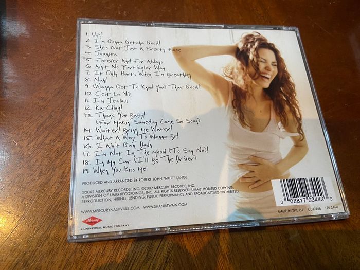Shania Twain Up! Double CD