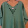 Monsoon  Green Dress. S. L- 1416. With Self Tie Belt.  New - No Paper Tag. Image 2