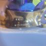Vintage 9ct Gold Purple Crystal Lantern Charm / Pendant - 5 grams Image 6