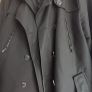 Jack & Jones Premium Collection Max Black Double Breasted Jacket Coat Size L Image 2
