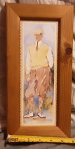male golfing picture