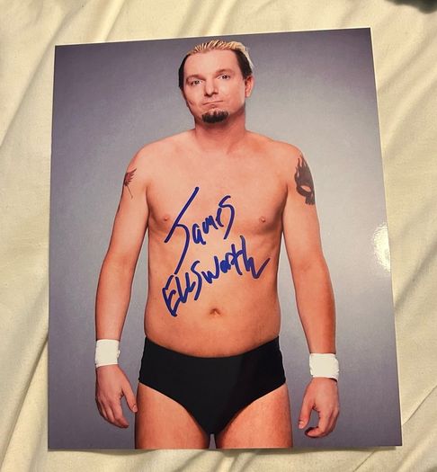 Wrestling autographs