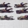 a antique race steeple chase game in it box Image 3