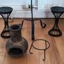 Lantren, Candle Holders + Chimney Image 3