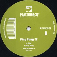 Mark Broom-Ping Pong Ep