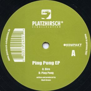 Mark Broom-Ping Pong Ep