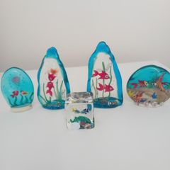 Murano miniture glass aquarium
