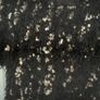 top Bnwot black fluffy embelished top short sleeve size large elli white brand Image 4