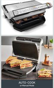 Like New Tefal OptiGrill+ XL Health Grill