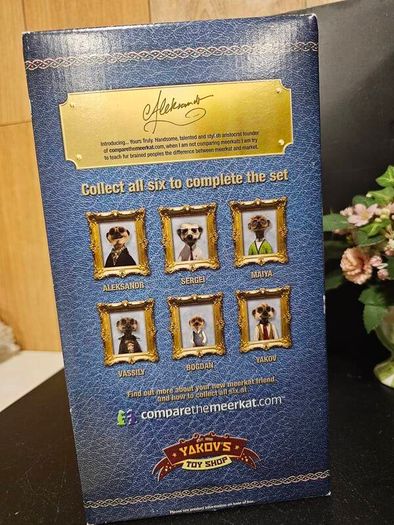 RARE  1st Edition Aleksandr Meerkat Toy BNIB