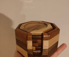 Wood coasters