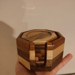 Wood coasters