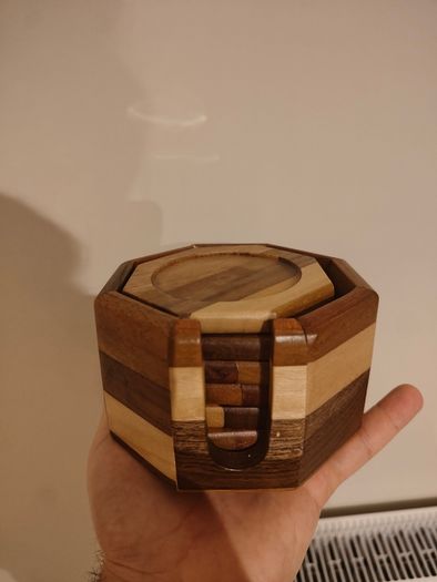 Wood coasters