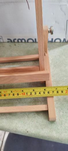 Small Wooden  Easel Or Book Stand.