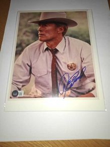 Clint Eastwood Signed Beckett COA
