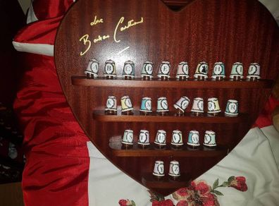Barbara Cartland Romance Thimble Collection
