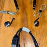 JBL Tune 205BT Wireless In-Ear Earbud Headphones with Bluetooth and Microphone Flat Tangle Cable Black Image 2
