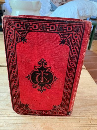 Antique Miniature French - English Dictionary
