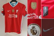 Liverpool FC Nike 2021 Champions Home Shirt Kids 12 to 13yrs