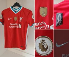 Liverpool FC Nike 2021 Champions Home Shirt Kids 12 to 13yrs